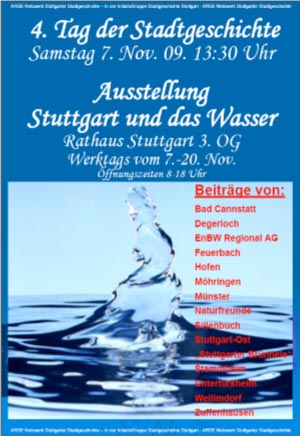 Plakat 4 TagStadtgeschichteStgt