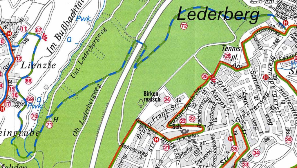 rundweg verbindungsweg